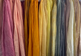 Naturally Dyed Silk Scarves