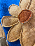 Naturally Dyed - Appliquéd Collab Cloth Blanket