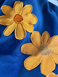 Naturally Dyed - Appliquéd Collab Cloth Blanket