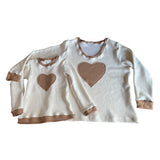 Heart Sweater - Baby-Toddler-Big Kids