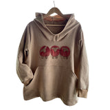 Ewe Madder Hoodie - Organic Cotton naturally dyed - Women’s Clothing