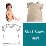Short Sleeve Tshirt - Baby-Toddler-Big Kids