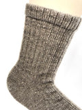 Knit Socks - California Wool  -  Grey - Knit to Order