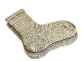 Knit Socks - California Wool  -  Grey - Knit to Order