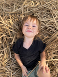 V-Neck Short Sleeve Tshirt - Baby-Toddler-Big Kids