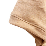 Scoop Neck Tshirt - Brown Organic Cotton - Women’s Clothing