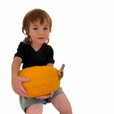 V-Neck Short Sleeve Tshirt - Baby-Toddler-Big Kids