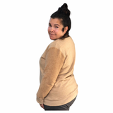 Scoop Neck French Terry Sweatshirt - Women’s Clothing - Made to Order
