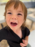 V-Neck Short Sleeve Tshirt - Baby-Toddler-Big Kids